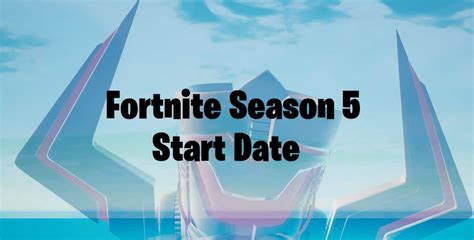 Chapter 2 season 5 is finally here in fortnite, bringing the game to v15.00 and adding all sorts of new content into the mix. Fortnite Chapter 2 Season 5 Release Date: When is Fortnite ...