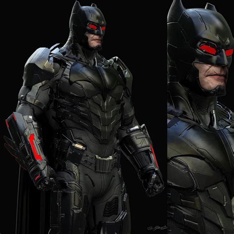 Other This Concept Art Of The Batman Suit By Jerad Marantz Was For A
