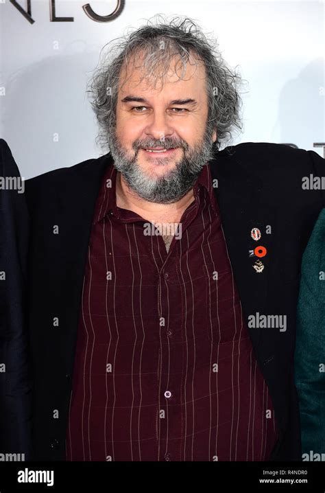 Peter Jackson Attending The Mortal Engines World Premiere Held At