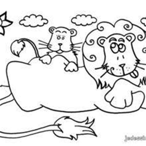 Coloriages lion à colorier  fr.hellokids.com