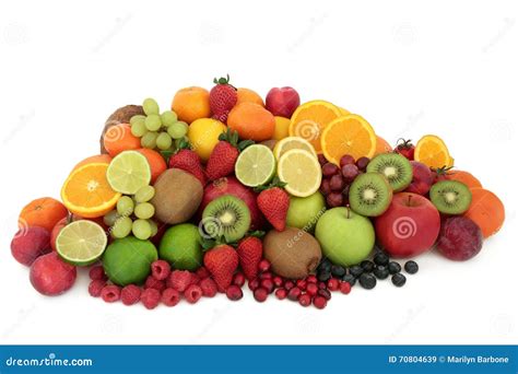Healthy Fresh Fruit Selection Stock Image Image Of Anthocyanin