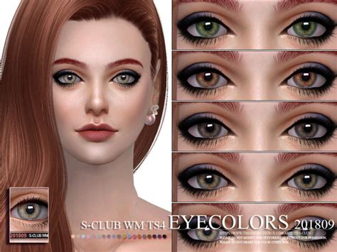 The Sims Resource S Club Wm Ts4 Eyecolors 201809
