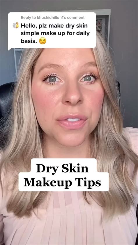 Dry Skin Makeup Tips Dry Skin Makeup Skin Makeup Makeup Tips For