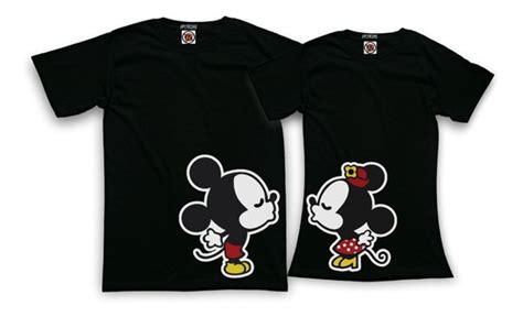 Camisetas Mickey And Minnie Mouse Pareja Ubicaciondepersonascdmxgobmx