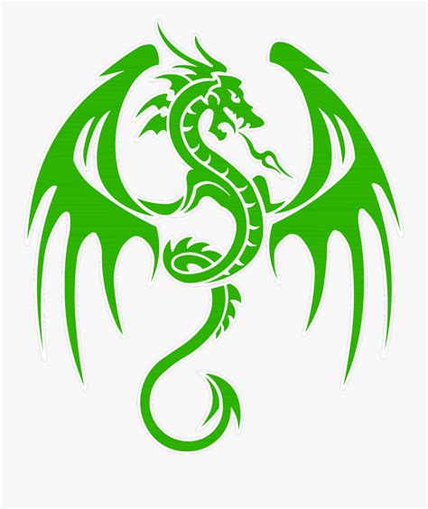 Green Dragons Logo Transparent Free Transparent Clipart Clipartkey
