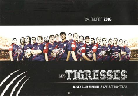 Album Calendrier Club Rugby Rugby Feminin Creusot Montceau Clubeo