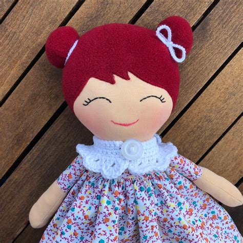 Dress Up Rag Doll Baby First Cloth Doll Soft Fabric Toy Etsy
