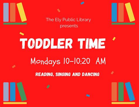 Ely Public Library Story Time Hoopla