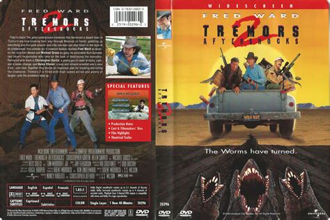 If you watch starship troopers closely, the bugs have mandibles identical to the graboids from tremors. Tremors 2 Aftershocks DVD Scan : MovieCovers