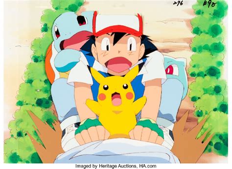 Pokémon The First Movie Production Cel Up For Auction At Heritage