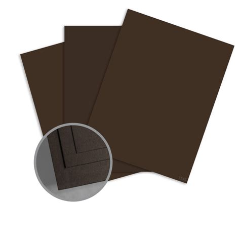 Brown Card Stock 8 12 X 11 In 90 Lb Cover Smooth Colormates Smooth