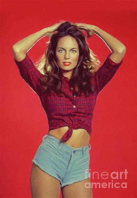 Catherine Bach Actress Greeting Card For Sale By Esoterica Art Agency