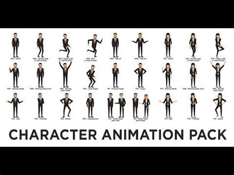 After effects character animation workflow. Character Animation Pack | After Effects Template | After ...