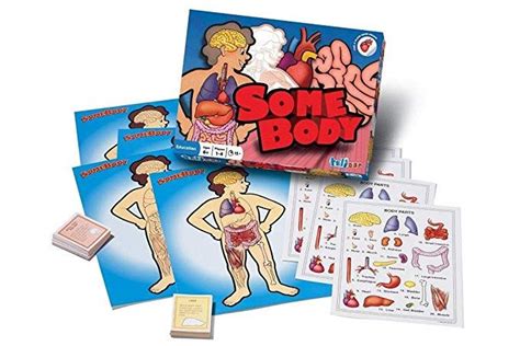 Talicor Somebody Board Game Human Anatomy Game Body Game