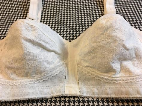 1960s White Lace Bra By Sears Womens Size 36c Etsy