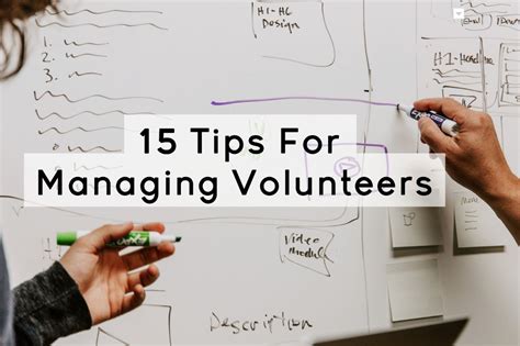 15 Tips For Managing Volunteers Moneyminder