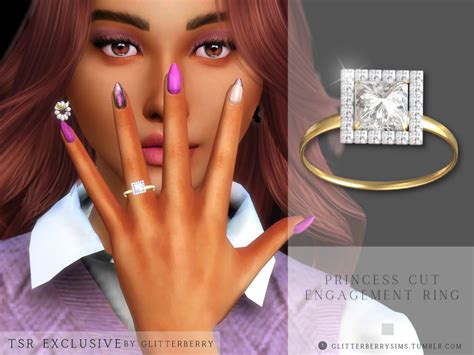 Glitterberrysims Custom Content — 💍💍 Engagement Rings 💍 💍 Time To Pop