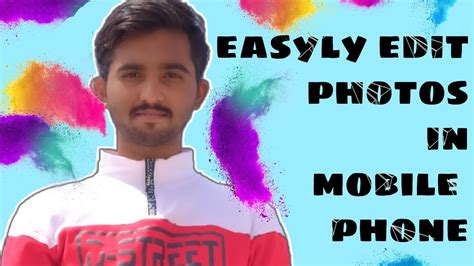 How To Edit The Photo In Picsart App In Mobile Phone Youtube