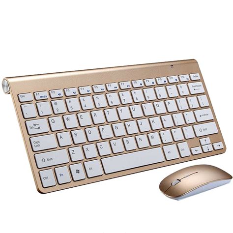 Wsevypo Wireless Keyboard And Mouse Combo 24g Slim Ergonomic Quiet