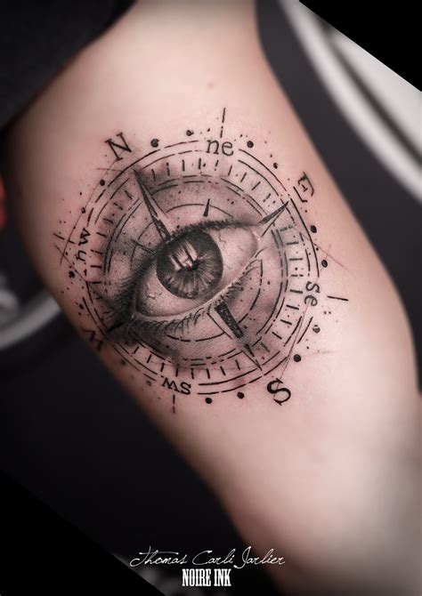 Compass Tattoos Popular Tattoos For Compasses Nautical Designs