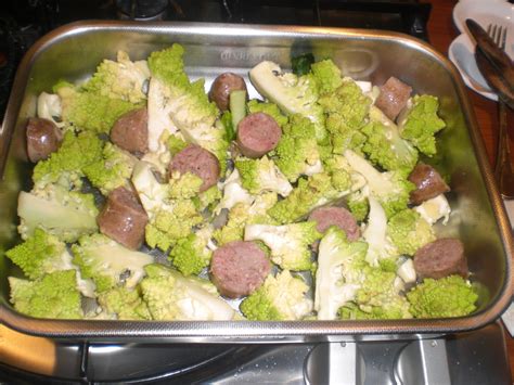 Oggi vi lascio la ricetta per preparare un buon contorno: Foto e cucina: Broccolo romanesco al forno