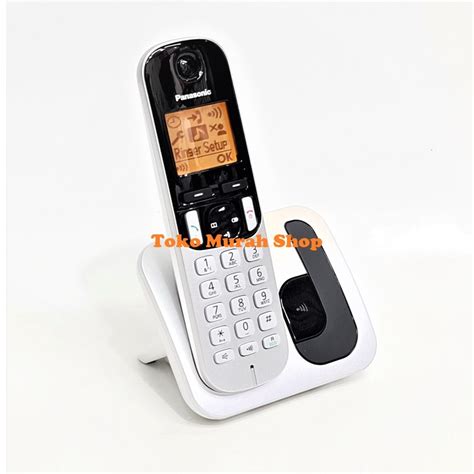 Jual Telephone Wireless Panasonic Kx Tgc210 Silver Shopee Indonesia