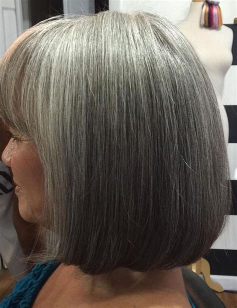20 Bob Haircuts For Gray Hair Fashionblog