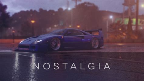 Nostalgia Need For Speed 2015 Cinematic Youtube