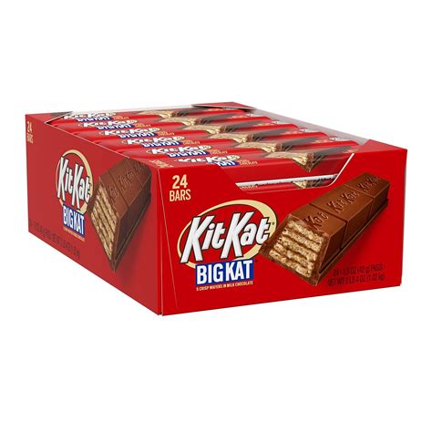 Buy Kit Kat® Big Kat® Milk Chocolate Wafer Candy Individually Wrapped 15 Oz Bars 24 Count