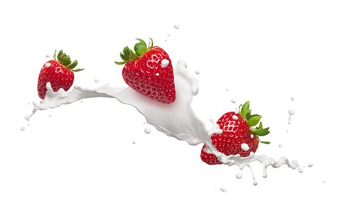 Strawberry Milk Transparent Background