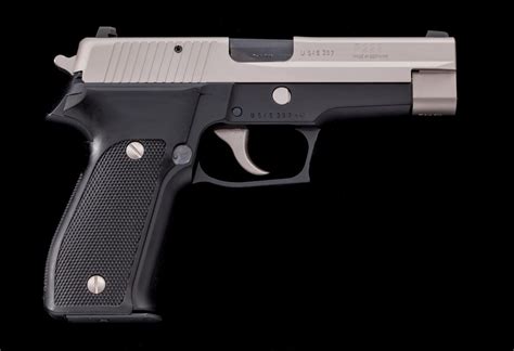 Two Tone Sig Sauer P226 Semi Automatic Pistol