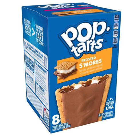 Kelloggs Pop Tarts Breakfast Toaster Pastries Frosted Smores 13 5 Oz 4 Count Toaster Pastries