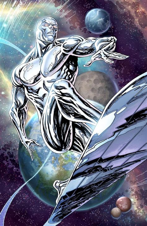 Silver Surfer By Wesflo On Deviantart Silver Surfer Comic Silver