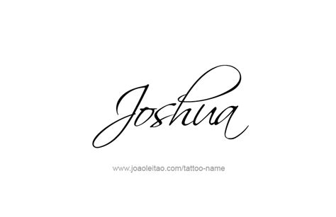 Joshua Prophet Name Tattoo Designs Page 2 Of 5 Tattoos With Names