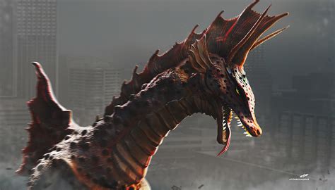 Titanosaurus was found by doctor shinji mafune. ArtStation - TITANOSAURUS showa version, Dope Pope