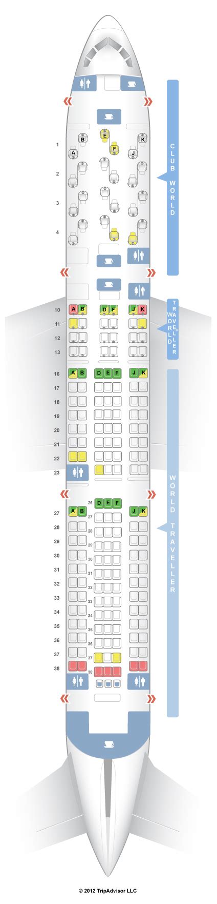 Seatguru Seat Map British Airways