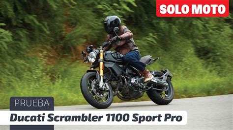 Scrambler Ducati 1100 Sp Prueba Test Review En Español Youtube
