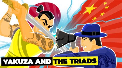 compare and contrast yakuza and the triads criminal gangs infographics youtube