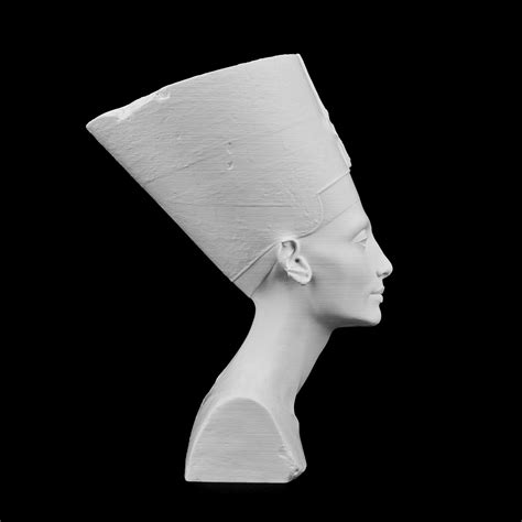 Nefertiti Ancient Egyptian Queen Bust 3d Printed Scan Etsy