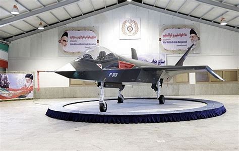 Iran Unveils Homegrown Qaher F 313 Stealth Fighter Plane