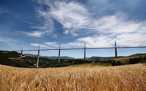 Millau Viaduct Wallpaper Download To Your Mobile From Phoneky