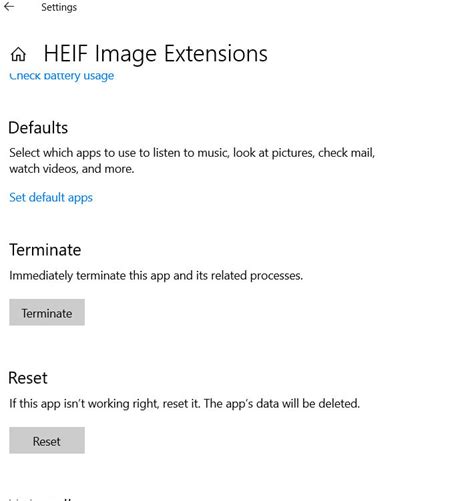 It wasn't until recently when windows announced support for heif on its photos app starting windows 10 build 17123. how to reset heic file opener in windows 10 | Compspice