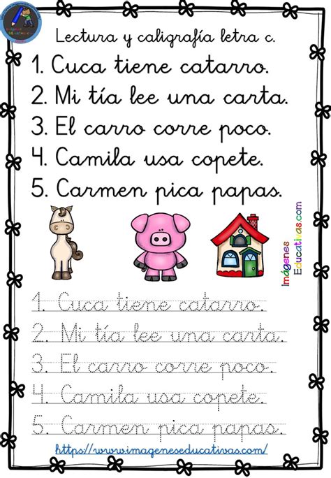 Cuaderno De Lectura Y Escritura Lecturas Cortas Para Niños