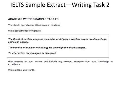Ielts Writing Task 2