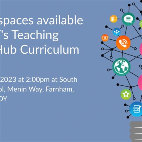 South Farnham Teaching Hub Join Us At Sfets Inaugural Teaching