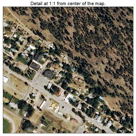 Aerial Photography Map Of Alberton Mt Montana