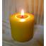 Pillar Wide Beeswax Candle – BEESWAXDELIGHT 100% Pure Candles