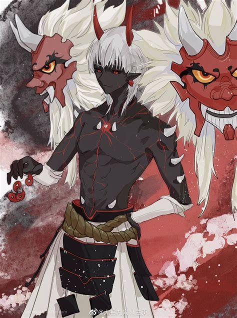 Otakemaru Anime Demon Boy Fantasy Character Design Character Art