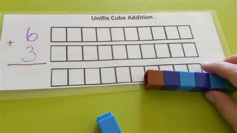 Unifix Cube Addition Youtube
