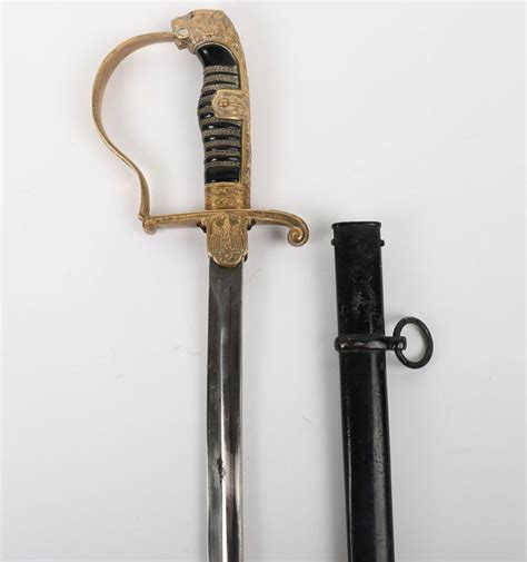 Ww2 German Army Officers Sword By Carl Eickhorn Solingen